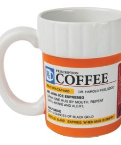 Funny Prescription Coffee Mug for Doctors and Patients