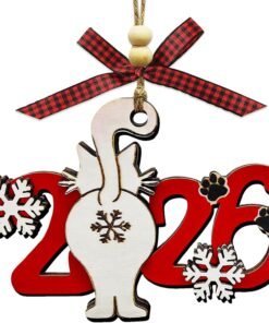 Funny Cat Christmas Ornaments for Tree