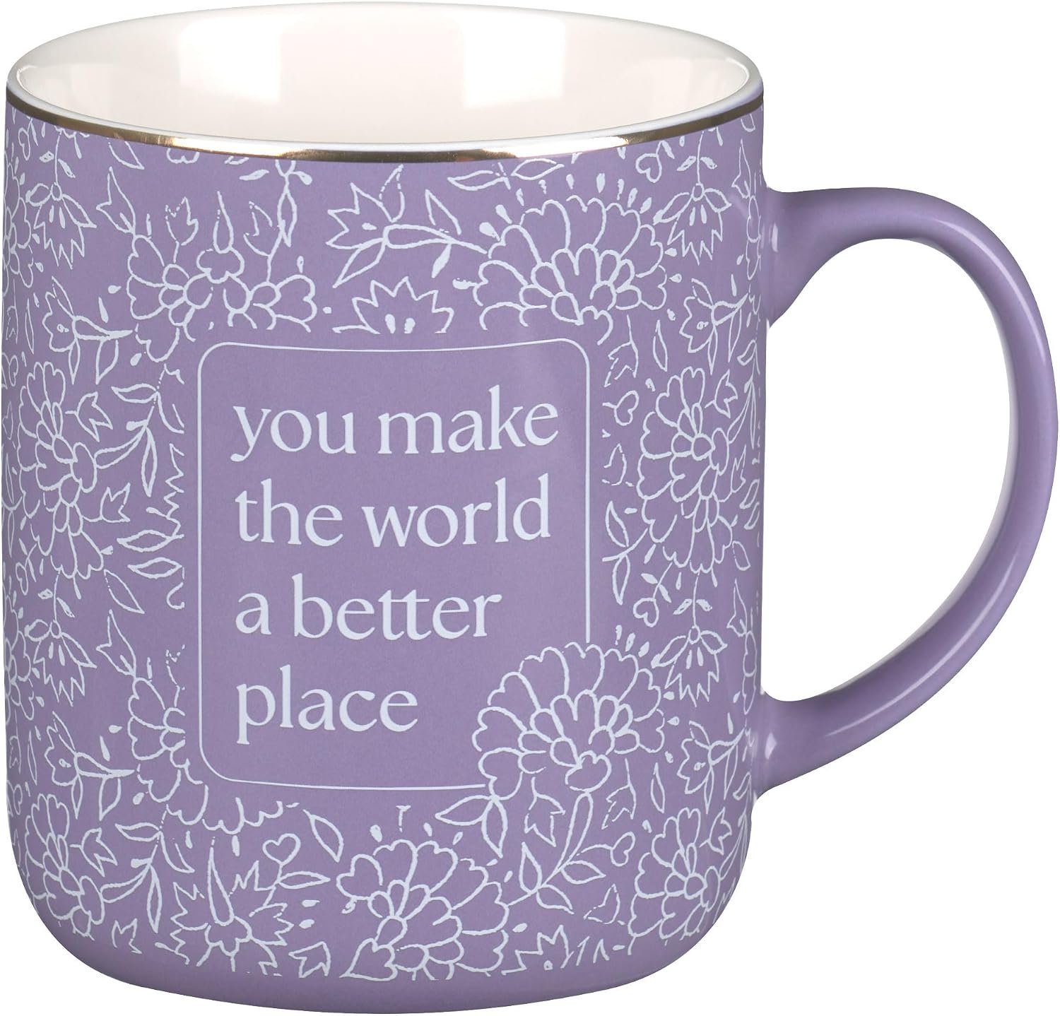 Ceramic Coffee Mug: Make the World Better