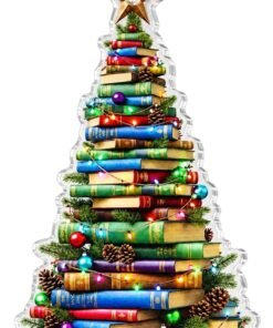 Book Ornaments for Christmas Tree Decor