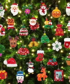 Mini Christmas Ornaments for Tree Decorations