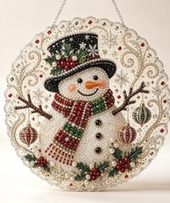 Christmas Pearl Diamond Painting Suncatcher Kit